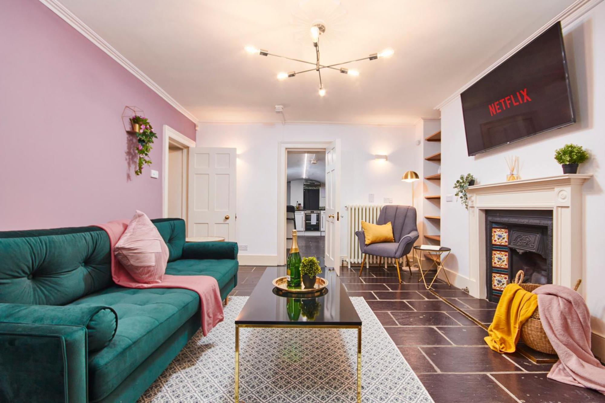 Beautiful 2Bedroom 4 Actual Beds House With Wifi By Purestay Bath Exteriér fotografie