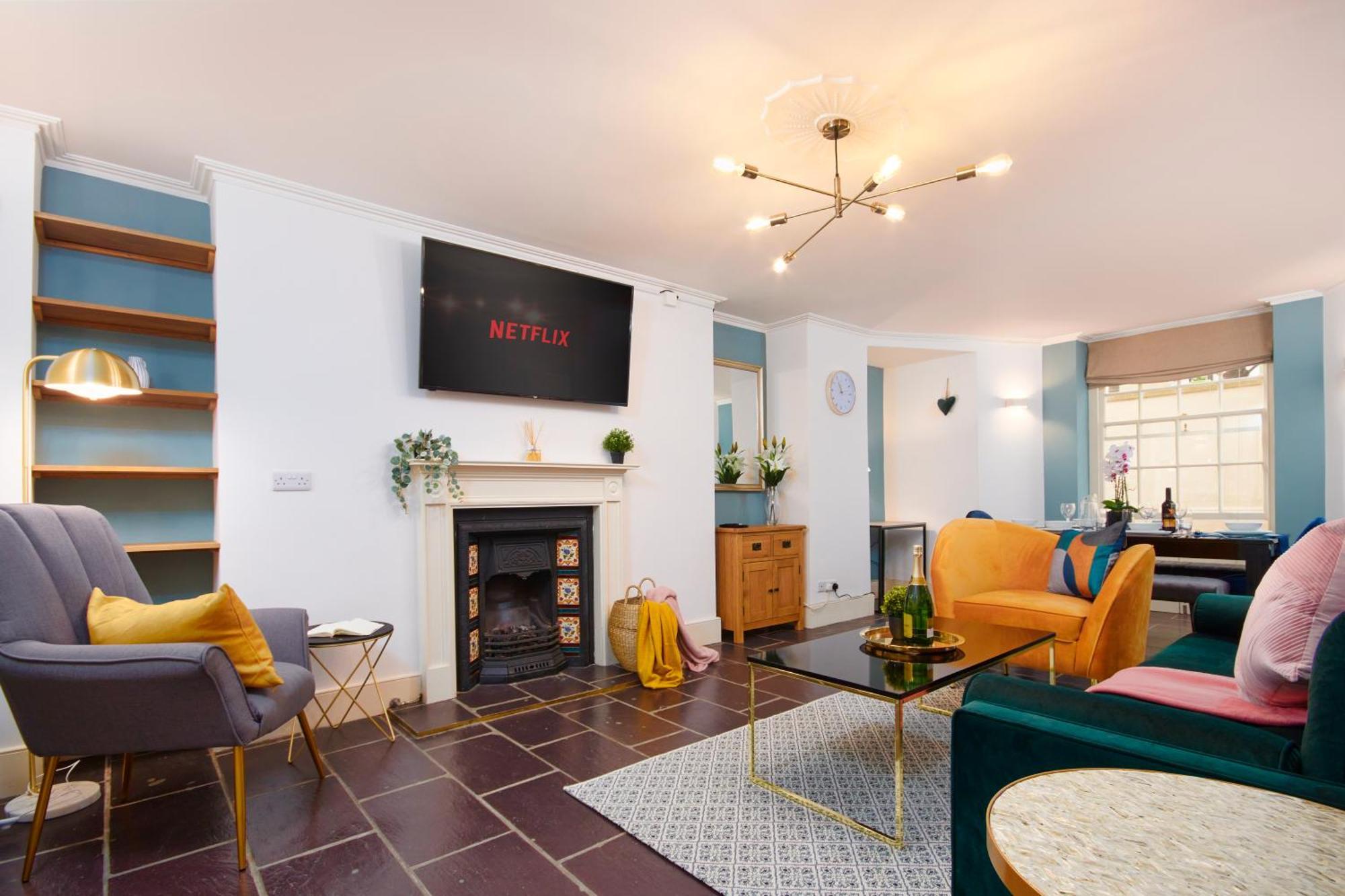Beautiful 2Bedroom 4 Actual Beds House With Wifi By Purestay Bath Exteriér fotografie
