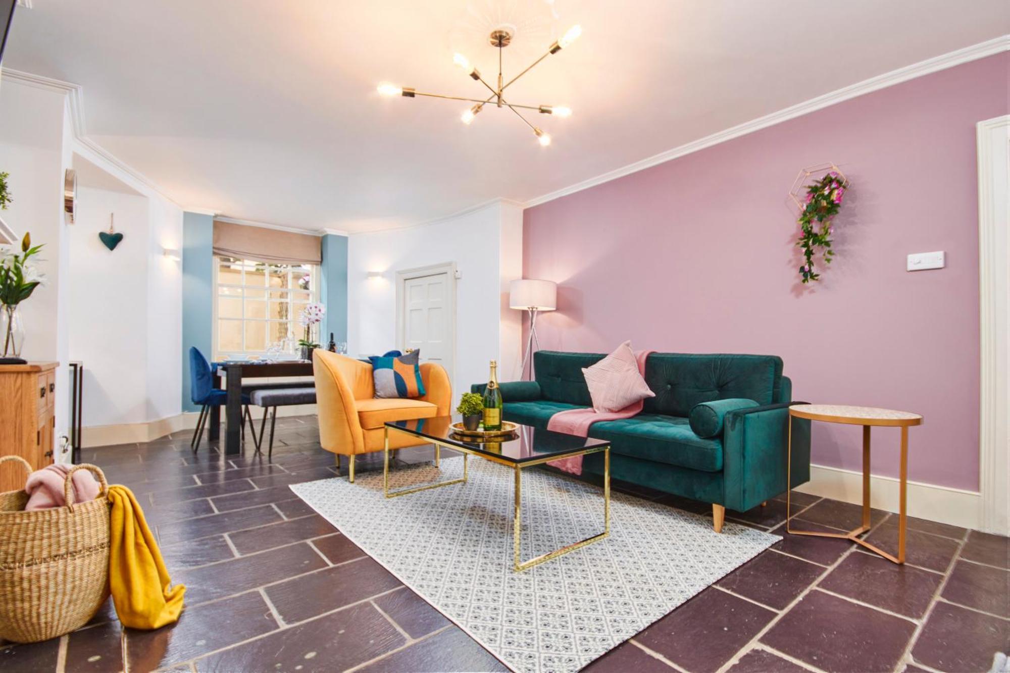 Beautiful 2Bedroom 4 Actual Beds House With Wifi By Purestay Bath Exteriér fotografie