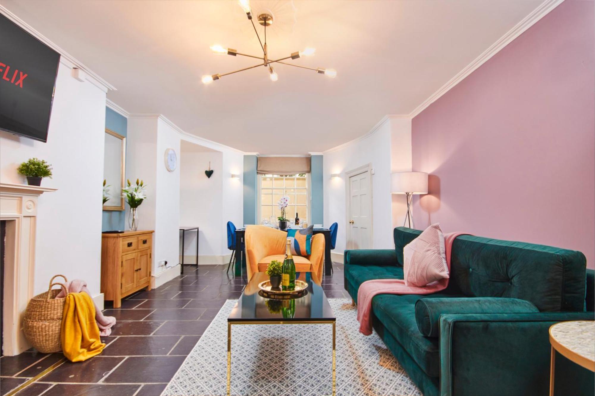 Beautiful 2Bedroom 4 Actual Beds House With Wifi By Purestay Bath Exteriér fotografie
