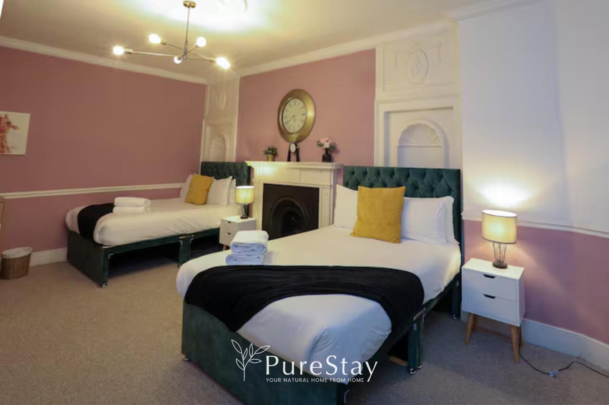 Beautiful 2Bedroom 4 Actual Beds House With Wifi By Purestay Bath Exteriér fotografie